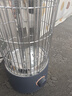 美的（Midea）取暖器家用小太陽(yáng)鳥(niǎo)籠電暖氣遠紅外碳素管速熱節能環(huán)繞烤火爐取暖爐傾倒斷電 HPT10A 藍色+360°環(huán)繞取暖 曬單實(shí)拍圖