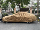 平安鹿牛津布汽車專用車衣車罩加厚防曬隔熱防雨抗風(fēng)防塵四季通用全車罩 店主實名推薦【琥珀棕】600D高密度加厚牛津布 【新升級加厚款】防暴曬防雨更耐用 曬單實拍圖