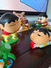 52TOYS 蠟筆小新動感新生活發(fā)條可動盲盒潮玩手辦玩具整盒4只七夕送女友 曬單實(shí)拍圖