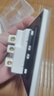 國際電工開關插座面板86型白色超薄墻壁暗裝鋼化玻璃家用單雙控一開五孔 錯位五孔插座-白色【膚感玻璃】 曬單實拍圖
