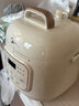 美的（Midea）國家補貼小白鍋電高壓飯煲1.8L迷你304不銹鋼壓力鍋 智能預(yù)約煮飯煮粥開蓋火鍋MY-E2925G飯煲1-3人 曬單實拍圖
