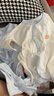 貝瑞加（Babyprints）新生兒連體衣2件裝嬰兒純棉內(nèi)衣薄款四季爬服柔軟寶寶哈衣 藍(lán)52 曬單實(shí)拍圖