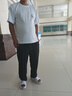 啄木鳥(niǎo)【2件裝】短袖T恤男夏季冰絲涼感潮流半袖青年寬松休閑五分上衣 小沙灘白色+小月亮白色 (2件裝） 2XL (建議體重140-155斤左右） 曬單實(shí)拍圖