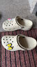 卡駱馳（crocs）經(jīng)典云朵Clog女沙灘洞洞鞋涼拖鞋206750 206750-2Y2  38  曬單實拍圖
