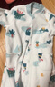 戴維貝拉（DAVE＆BELLA）初生嬰兒搖粒絨連體衣0-3個(gè)月寶寶爬服秋季新款小童包屁衣新生兒 恐龍印花【DB3243402】 80cm （建議身高73-80cm） 曬單實(shí)拍圖