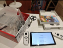 Nintendo Switch任天堂OLED游戲機NS掌上主機日版紅藍便攜家用體感掌機(國家補貼15%) 曬單實拍圖
