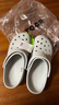 卡駱馳（crocs）檀健次同款洞洞鞋男女鞋涼拖拖鞋沙灘涼鞋 10001-1FT M9W11 曬單實(shí)拍圖