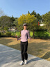 百思絨專(zhuān)業(yè)跑步運動(dòng)套裝女顯瘦戶(hù)外晨跑服寬松休閑登山訓練健身衣瑜伽服 曬單實(shí)拍圖