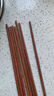 雙槍?zhuān)⊿uncha）原木鐵木筷子家用實(shí)木筷子套裝 鐵木筷-新款（5雙裝） 曬單實(shí)拍圖