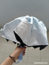 梔臻 全自動(dòng)雨傘 太陽(yáng)傘黑膠防曬防紫外線(xiàn)男女士大號晴雨兩用傘遮陽(yáng)傘 漸變海鹽藍【60骨自動(dòng)】 曬單實(shí)拍圖