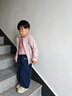 巴帝巴帝秋季新款嬰幼兒童衛(wèi)褲子男女寶寶長褲休閑舒適百搭 深藍哈嘍 110 曬單實拍圖