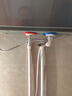 美的（Midea）60升玲瓏超薄雙膽扁桶電熱水器3300W變頻 水電分離鎂棒免換一級能效F6033-UDmini國家補貼以舊換新 曬單實拍圖