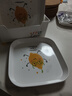 拜杰吐骨碟九件套 家用水果盤零食干果盤客廳收納盤餐桌殘?jiān)鹿潜P 曬單實(shí)拍圖