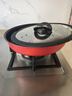 特福（Tefal）可拆卸煎鍋26cm可變烤盤(pán)餐具電磁爐烤箱燃?xì)庠钔ㄓ?曬單實(shí)拍圖