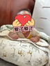 小白豚斜坡枕嬰兒防吐奶可躺喂奶神器新生兒睡覺(jué)用枕頭墊抬頭大號五個(gè)月 豪華版 （A類(lèi)品質(zhì)）吉祥小象+長(cháng)頸鹿枕套 曬單實(shí)拍圖