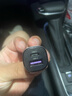 綠聯(lián)【銷量NO1】車載充電器點煙器超級快充轉(zhuǎn)換器插頭一拖二適用蘋果16華為/小米/YU7 曬單實拍圖