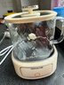 九陽(yáng)（Joyoung）凈萃養生壺迷你家用全玻璃煮茶器 輕音燉煮 1L辦公室0金屬0膠水恒溫燒水壺 WY103 曬單實(shí)拍圖