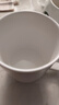 炊大皇陶瓷杯馬克杯茶杯 經(jīng)典黑白泡茶杯咖啡杯早餐杯果汁水杯白色420ml 曬單實(shí)拍圖