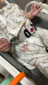 歐孕（OUYUN）嬰兒連體衣春夏薄款新生男女寶寶純棉哈衣睡衣長袖爬服 小鹿悠悠【涼感-袖長】 80cm 曬單實拍圖