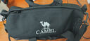 駱駝（CAMEL）戶外運動單肩包男女斜挎包健身小包休閑挎包單肩背包時尚駝包 黑色，573C426019B 曬單實拍圖