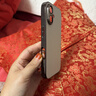 及派蘋(píng)果17手機殼新款磨砂iphone17proMax保護套蘋(píng)果17Air電鍍鏡頭全包防摔17Pro男女簡(jiǎn)約高級感后外殼 【石墨黑】自帶鏡頭膜 電鍍磨砂膚感 iphone 17 曬單實(shí)拍圖