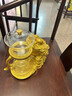 茶具套裝懶人磁吸泡茶器功夫茶壺茶杯蓋碗泡茶神器三件套輕奢高檔 自動(dòng)泡茶器三件套 曬單實(shí)拍圖