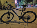 喜德盛（xds）山地自行車(chē)黑客380避震前叉21速禧瑪諾變速X6鋁合金車(chē)架通勤代步 黑/灰色 17寸（建議身高165-180） 曬單實(shí)拍圖