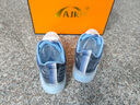 AJKP品牌男鞋子2025新款夏季網(wǎng)面透氣休閑運(yùn)動(dòng)鞋男潮流厚底百搭跑步鞋 天藍(lán) 39 運(yùn)動(dòng)鞋碼 曬單實(shí)拍圖