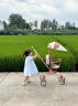 德拉瑪（DELAMA）S1遛娃神器嬰兒推車(chē)高景觀(guān)360度旋轉雙向輕便折疊手推車(chē)輕便推車(chē) S1美拉德（限量版） 曬單實(shí)拍圖