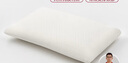 MUJI[自營限定]乳膠枕 天然乳膠枕頭透氣高回彈枕芯白色60×40×10cm 曬單實(shí)拍圖