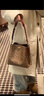 蔻馳（COACH）【品牌直供】七夕禮物女士WILLOW19單肩水桶包棕黃色CW602B4XHG 曬單實(shí)拍圖