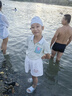安踏兒童泳帽男女童長(zhǎng)發(fā)小孩不勒頭3-6-12歲護(hù)耳加大防水游泳帽硅膠 【小藍(lán)鯨】舒適無感/適用3-14歲 曬單實(shí)拍圖