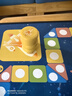 得力(deli) 飛行棋套裝便攜式折疊棋盤兒童學(xué)生禮物磁石飛行棋 曬單實拍圖