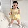 西兒女寶寶衣服嬰兒夏裝包屁衣夏季薄款超萌3個(gè)月6洋氣0嬰幼兒連體1歲 73cm 曬單實(shí)拍圖