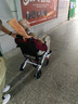 凱萊寶輪椅折疊老人超輕便旅行便攜式手動(dòng)鋁合金手推車可上飛機(jī)殘疾康復(fù) 1輕便減震款+折疊小巧易攜帶【便攜出門】ZT 曬單實(shí)拍圖