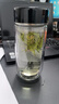 富光玻璃杯純鈦抗菌泡茶杯 茶水分離杯子雙層商務(wù)車(chē)載水杯男士禮盒裝 曬單實(shí)拍圖