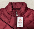中年女棉衣外套2025新款輕薄小棉襖 紅色3208 6XL 建議145-160斤左右 曬單實(shí)拍圖