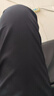 京東京造休閑褲商務(wù)工裝褲男士直筒 抗皺免燙易打理長褲 夏季西褲 黑色2XL 曬單實(shí)拍圖