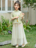 女童漢服夏裝套裝2025新款洋氣大童短袖連衣裙兒童國(guó)風(fēng)新中式裙子 翠綠色【送模特同款發(fā)簪】 160 曬單實(shí)拍圖
