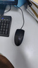雙飛燕（A4TECH) OP-520NU 鼠標(biāo) 有線鼠標(biāo) 辦公鼠標(biāo) 便攜鼠標(biāo) 對稱鼠標(biāo) 黑色  曬單實(shí)拍圖
