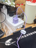 倍思小酷 蘋果充電器氮化鎵pd20W套裝iphone14快充線充電頭適用13/12ProMax手機(jī)Type-C插頭iPad 紫色 曬單實(shí)拍圖