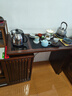 格雅木語黑胡桃實(shí)木茶桌一體可旋轉(zhuǎn)小茶臺(tái)新中式創(chuàng)意功夫茶幾可移動(dòng)茶水柜 茶桌 曬單實(shí)拍圖