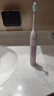 飛利浦（PHILIPS）電動(dòng)牙刷HX6730升級款成人聲波震動(dòng)充電式牙刷5種智能清潔護齦模式 教師節禮物 鉆石3系 淡粉色【60天續航】 曬單實(shí)拍圖