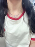 中國黃金星芒獨角獸銀項鏈女2025新款教師節禮物送老師生日送女友紀念 星星貝殼獨角獸套鏈 曬單實(shí)拍圖