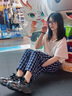 CAMILA KSENIA女鞋爆款老爹鞋女2025新款夏季百搭厚底休閑網(wǎng)面透氣運(yùn)動(dòng)跑步鞋子 黑色 37 曬單實(shí)拍圖
