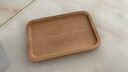 靜閑居木托盤(pán)實(shí)木木質(zhì)茶點(diǎn)碟子木盤(pán)水果盤(pán)早餐茶盤(pán)盤(pán)子木頭點(diǎn)心盤(pán)咖啡碟 咖啡長(cháng)方托盤(pán)13*20cm 曬單實(shí)拍圖