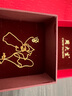 周大生黃金素鏈足金肖邦項(xiàng)鏈M扣簡(jiǎn)約百搭配鏈送女友送老婆生日七夕禮物 肖邦鏈 金重約1.97g 曬單實(shí)拍圖