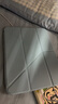 崇尚美3+Y型折疊iPad11保護(hù)套適用2025款iPadair7保護(hù)殼Pro11寸磁吸蘋果10代亞克力iPad9帶筆槽硬殼 3+Y型折疊【白冰藍(lán)】帶磁吸 iPad11代 2025款(11英寸) 曬單實(shí)拍圖