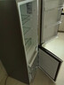 海爾（Haier）冰箱出品雙開(kāi)門(mén)二門(mén)177升冰箱家用小型冰箱租房省電不占地冷藏冷凍統帥家用小冰箱 以舊換新 177升雙門(mén)冰箱節能省電 兩天約用1度電 曬單實(shí)拍圖