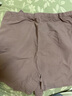 無印良品（MUJI）女式OBP再生尼龍裙褲褲子女款 短褲 休閑褲女裝25年夏季BE15CC5S 煙熏粉色 XL （165/74A） 曬單實拍圖